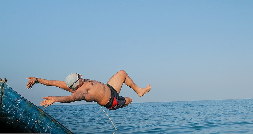 کسب مقام نخست شنای آزاد توسط آزاده حمدالله محمدی5