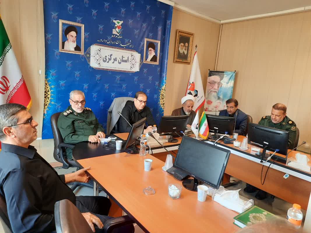 جلسه شورای مشورتی پیام آزادگان با مدیرکل بنیاد شهید و بنیاد حفظ آثار1