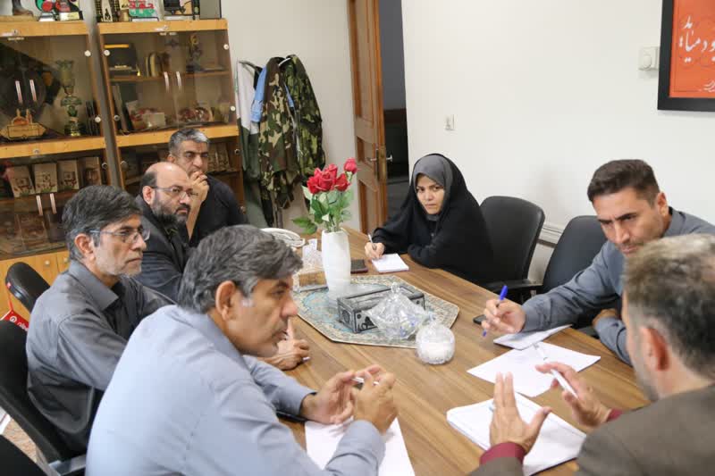 تصاویر| نشست مشترک معاونت فرهنگی بنیاد شهید با مسئولین موسسه پیام آزادگان1