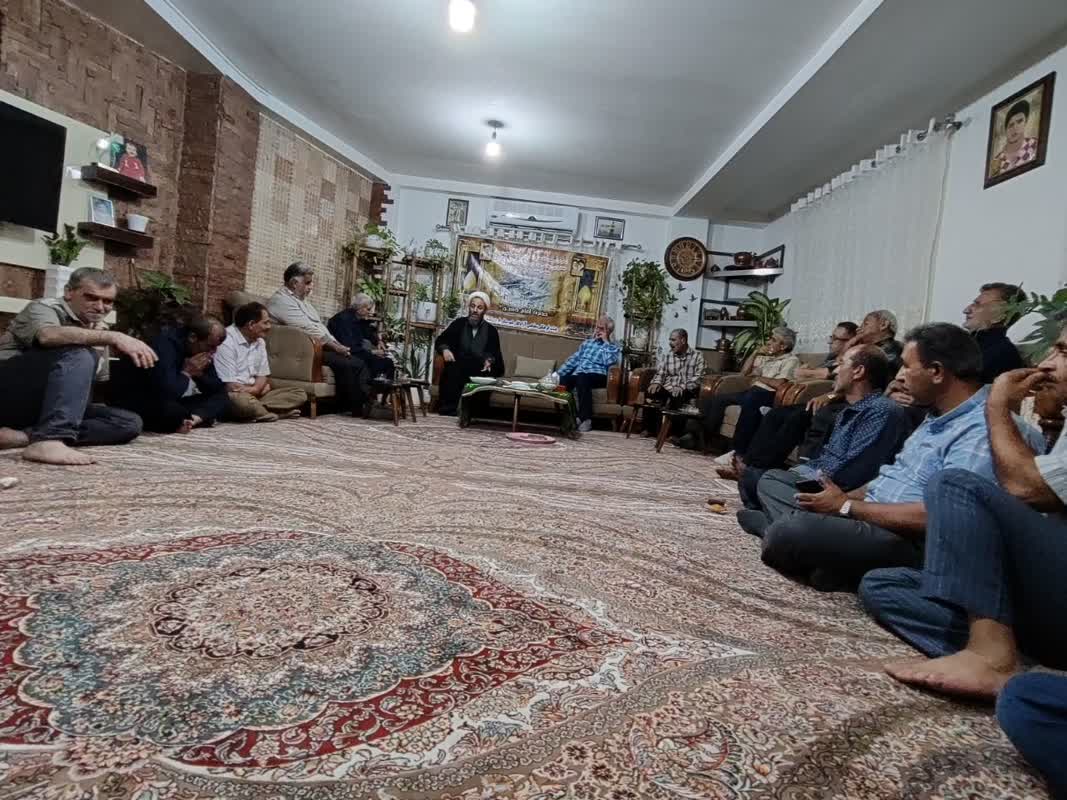 برگزاری مراسم سوگواری امام حسین (ع) در هیئت‌آزادگان شهرستان فریدونکنار