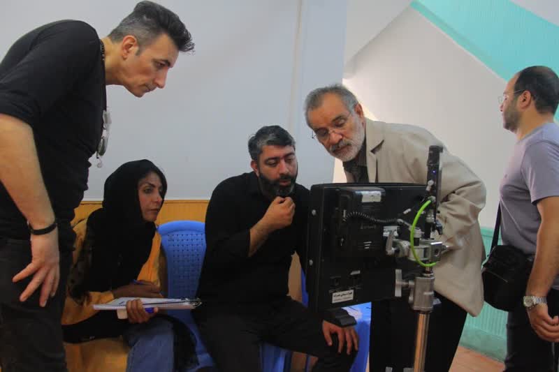 تصاویر| بازدید مسئولین موسسه از محل تصویربرداری فیلم داستانی آغاباجی5