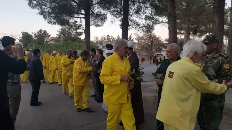 سنگ تمام آزادگان تربت جامی در سالگرد ورودشان به میهن اسلامی2