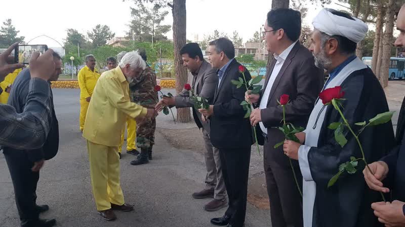 سنگ تمام آزادگان تربت جامی در سالگرد ورودشان به میهن اسلامی3