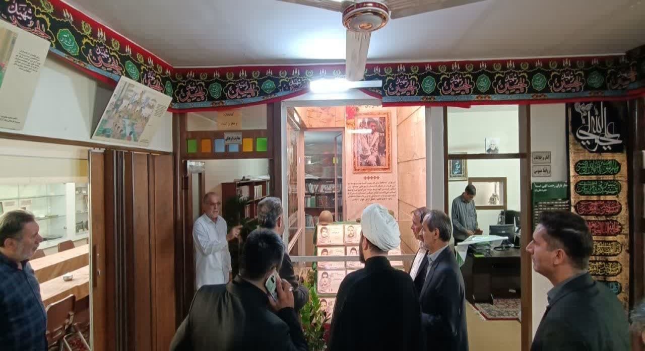 دیدار مدیر کل بنیادشهید از آزادگان در دفتر موسسه پیام آزادگان2