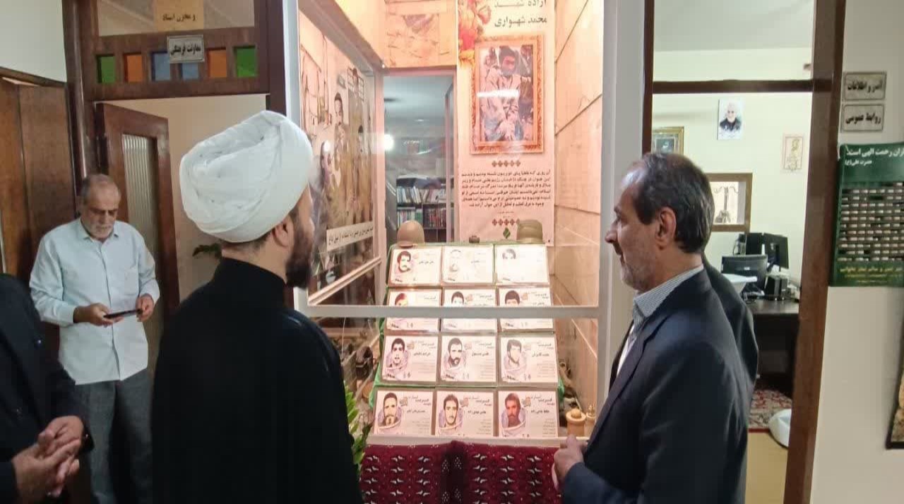 دیدار مدیر کل بنیادشهید از آزادگان در دفتر موسسه پیام آزادگان3