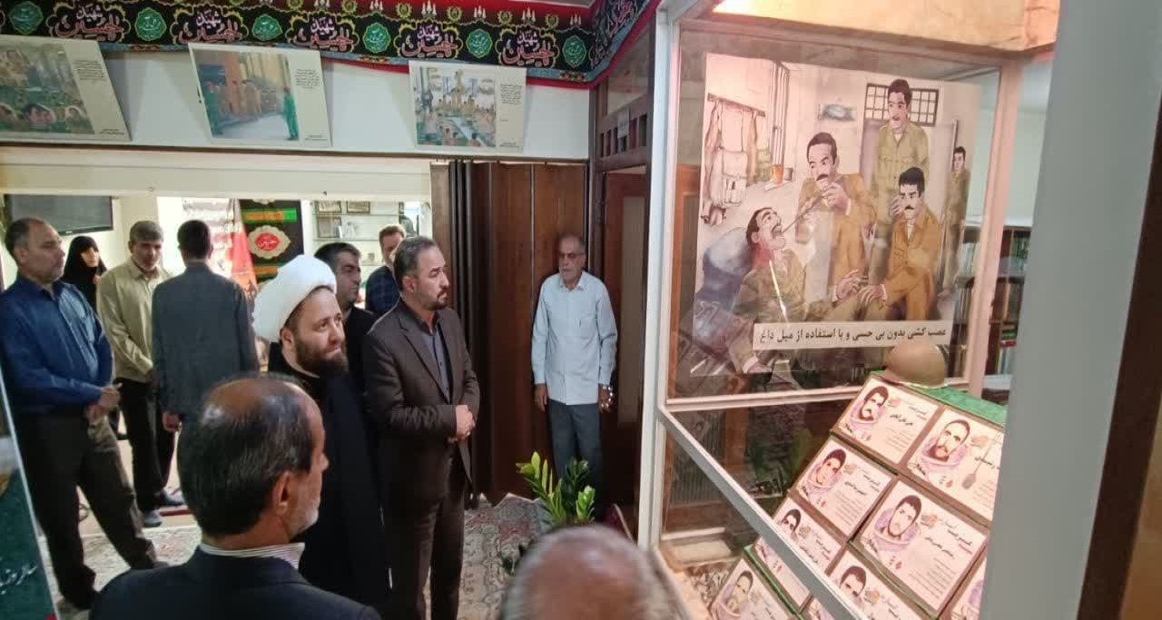 دیدار مدیر کل بنیادشهید از آزادگان در دفتر موسسه پیام آزادگان4