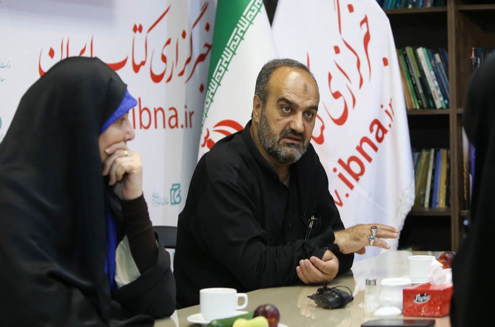 تصاویر| گفت‌وگو خبرگزاری کتاب ایران با مدیر انتشارات پیام آزادگان5