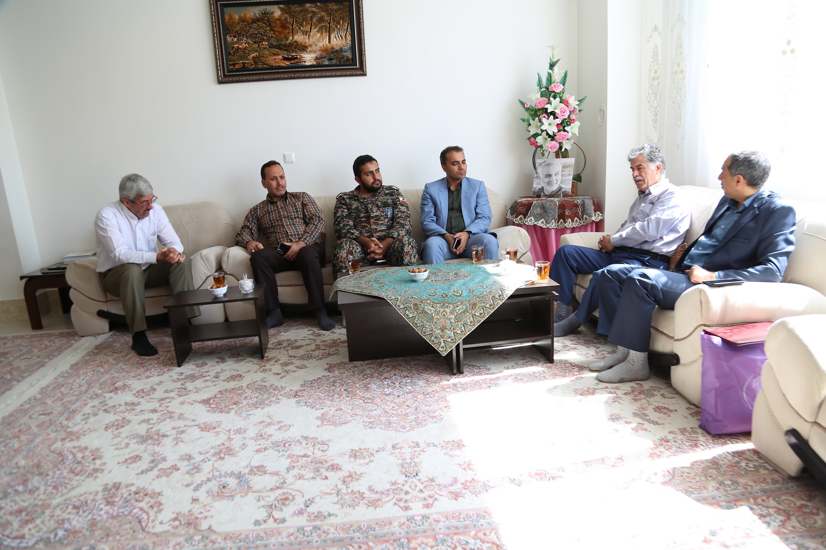 تجلیل از آزادگان و جانبازان شرکت نفت در هفته دفاع مقدس2