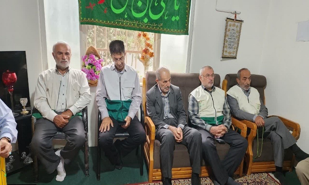 تصاویر| برگزاری مراسم زیارت امام رضایی با حضور یادگاران جنگ1