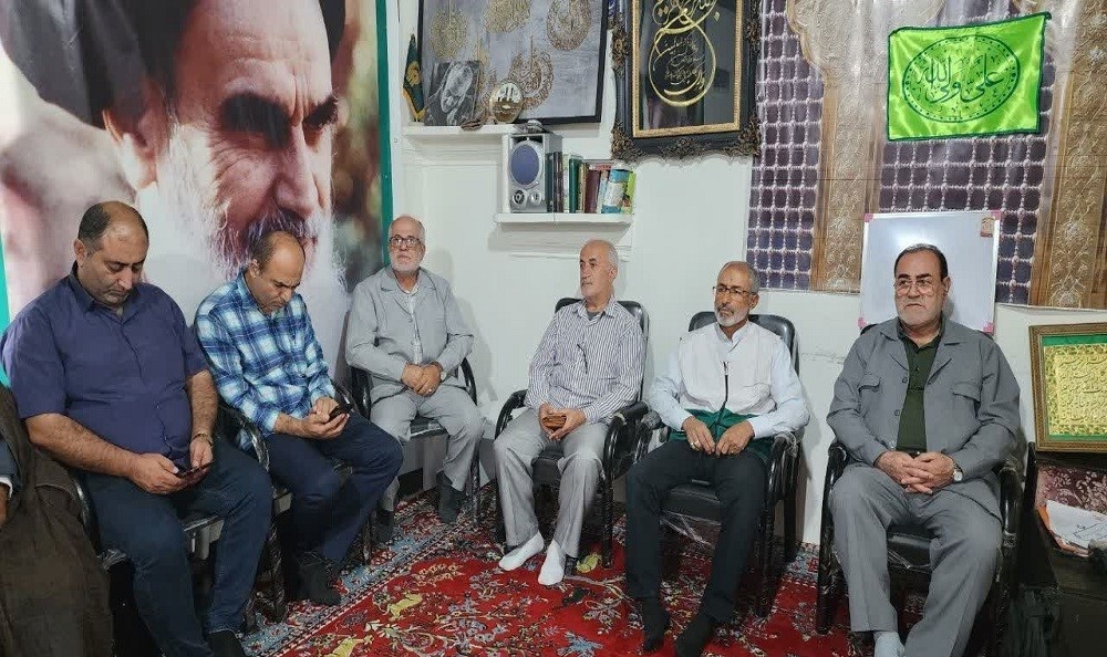 تصاویر| برگزاری مراسم زیارت امام رضایی با حضور یادگاران جنگ4