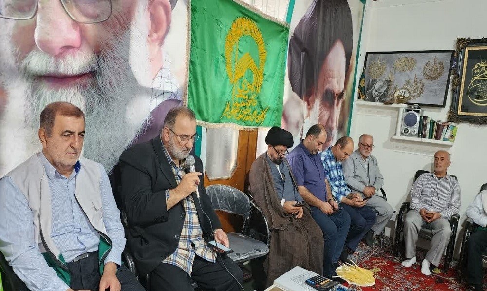 تصاویر| برگزاری مراسم زیارت امام رضایی با حضور یادگاران جنگ5