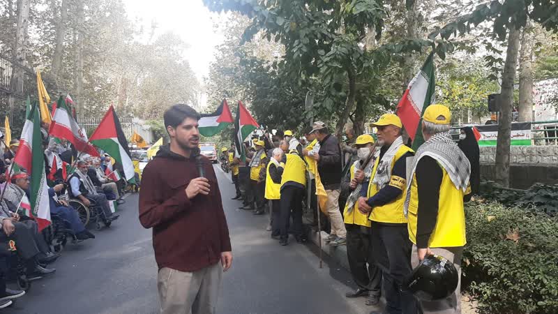 گزارش تصویری| حضور اعتراضی آزادگان تهرانی مقابل دفتر سازمان ملل3