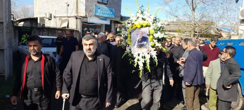 تصاویر| وداع با پیکر جانباز و آزاده «محمد یکتایی»2