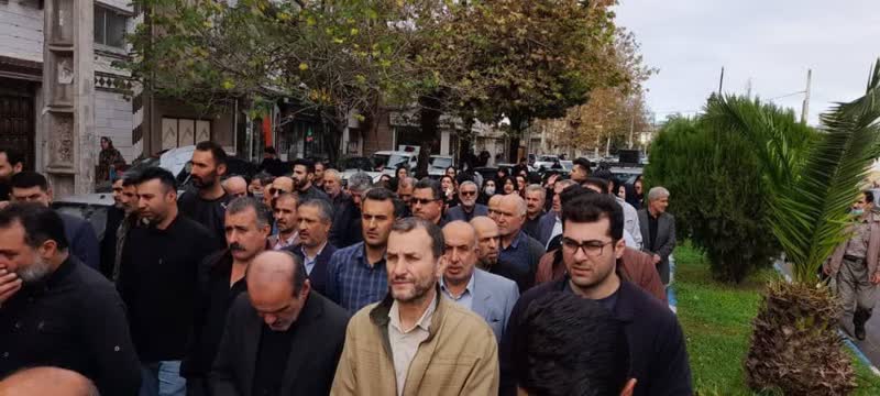 تصاویر| وداع با پیکر جانباز و آزاده «محمد یکتایی»3