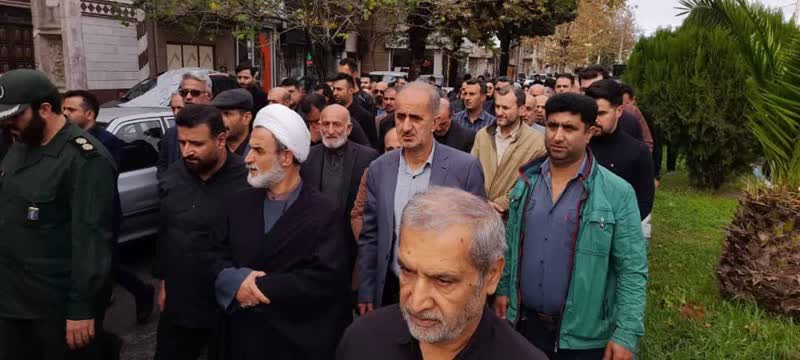 تصاویر| وداع با پیکر جانباز و آزاده «محمد یکتایی»5