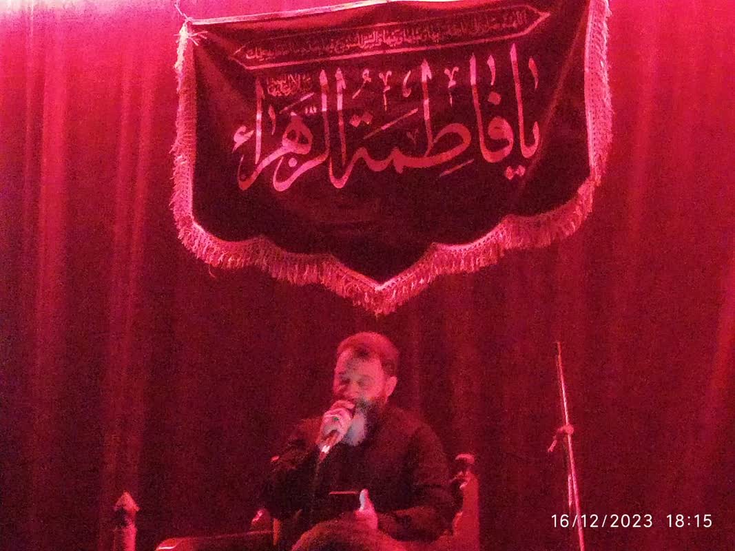 عزاداری دهه فاطمیه در مسجد سید الشهدا میدان انقلاب7