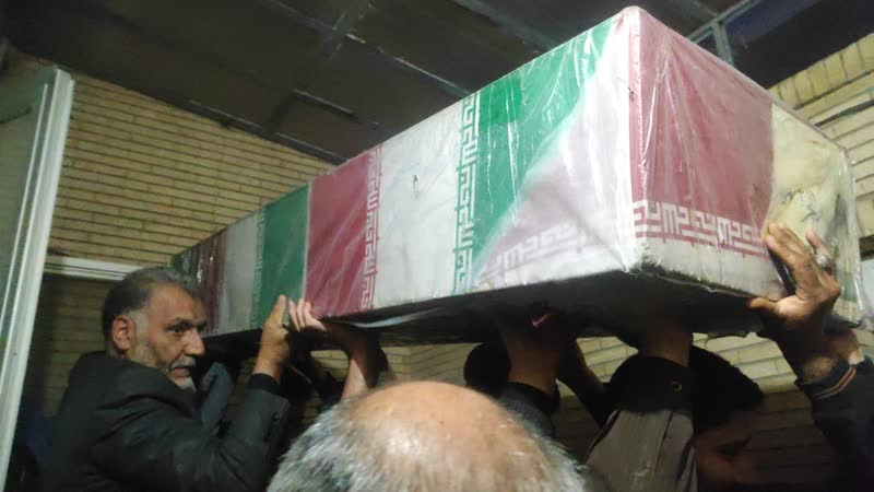 آزادگان شهرستان رفسنجان میزبان پیکر یک شهید گمنام1