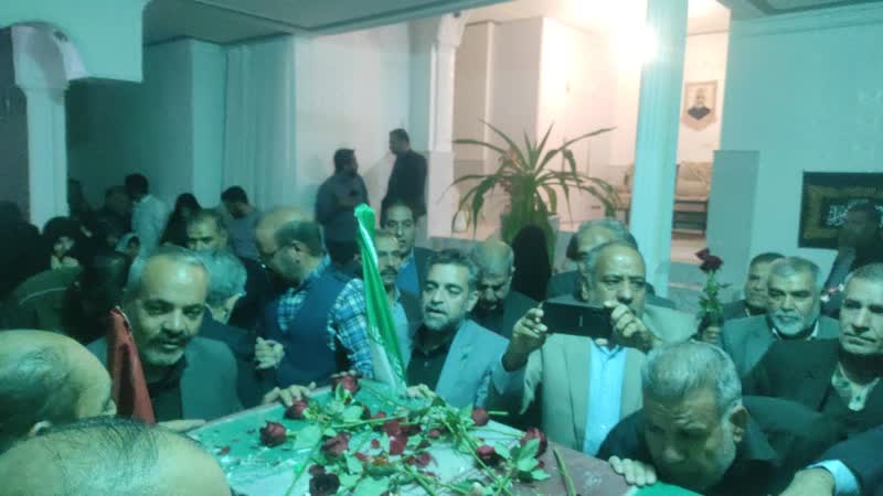 آزادگان شهرستان رفسنجان میزبان پیکر یک شهید گمنام3