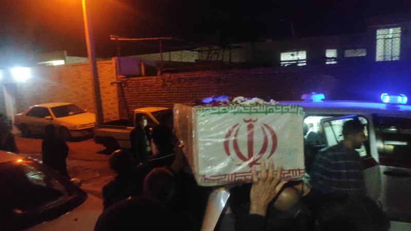 آزادگان شهرستان رفسنجان میزبان پیکر یک شهید گمنام5