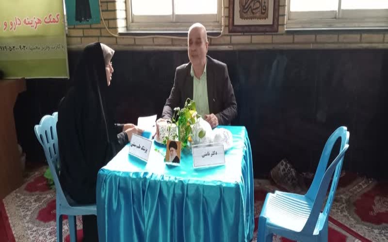 سه شنبه‌های مهدوی با برپایی میز سلامت4