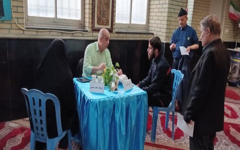 سه شنبه‌های مهدوی با برپایی میز سلامت3