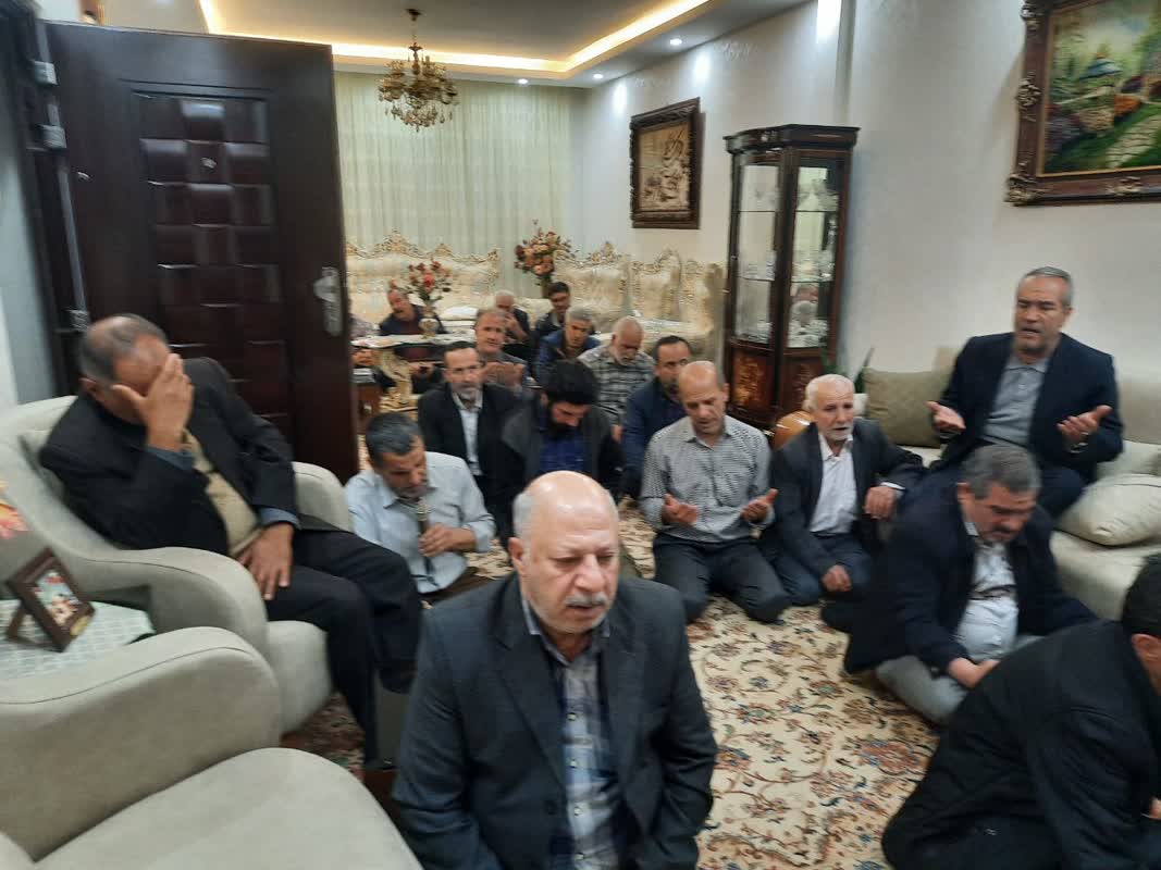 تصاویر| ختم قرآن کریم برای شادی روح آزاده شمس الله فرهانی5