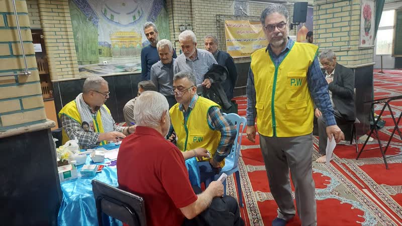 ارائه خدمات پزشکی به نمازگزاران در سه‌شنبه‌های مهدوی2