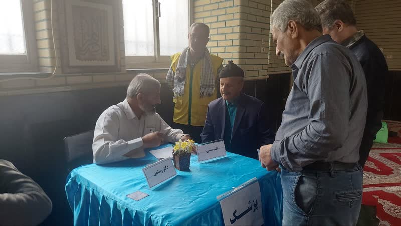 ارائه خدمات پزشکی به نمازگزاران در سه‌شنبه‌های مهدوی3