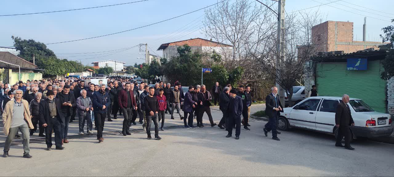 تصاویر| مراسم تشییع پیکر آزاده زنده یاد حاج «جعفر حیدرزاده»4