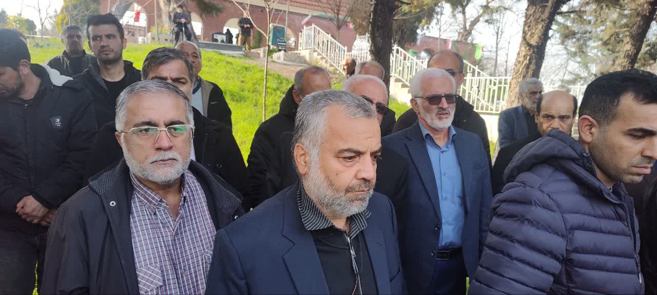 تصاویر| مراسم تشییع پیکر آزاده زنده یاد حاج «جعفر حیدرزاده»3