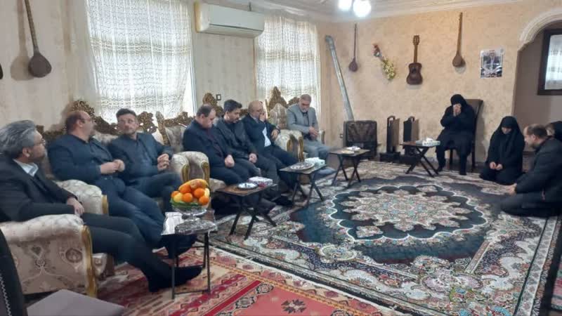 تصاویر| دیدار با خانواده آزاده متوفی «حمید مرتضی پور»5