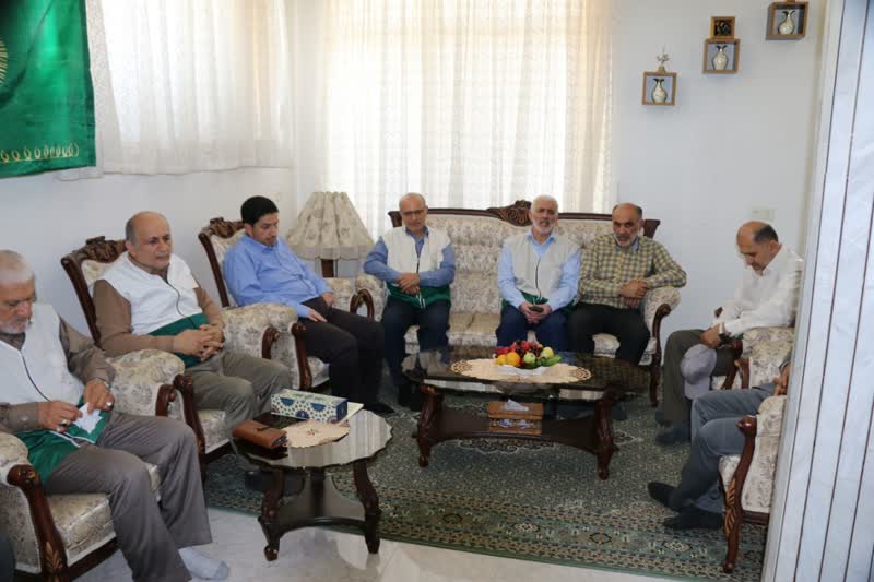 مازندران| دیدار نماینده موسسه با ۵ تن از سادات ایثارگر شهرستان بهشهر1