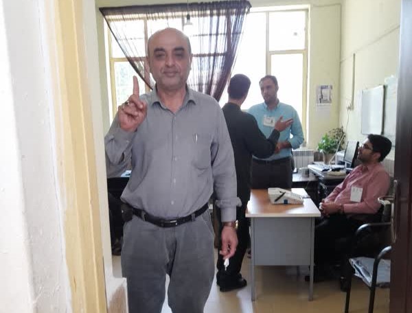 تصاویر| حضور آزادگان در پای صندوق‌های رأ