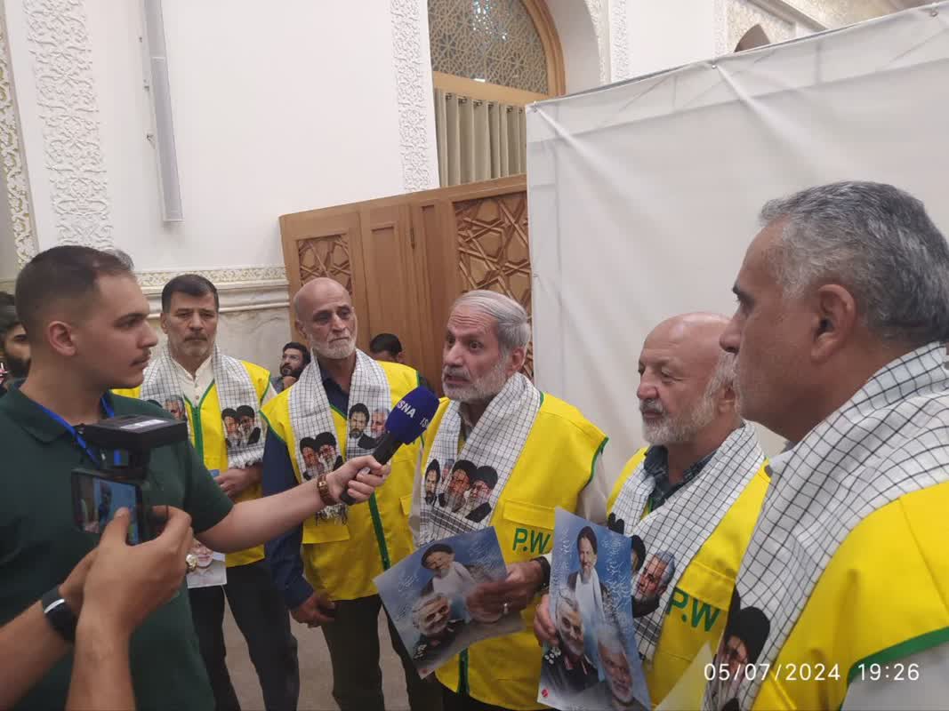 تصاویر| حضور آزادگان در پای صندوق‌های رأی3