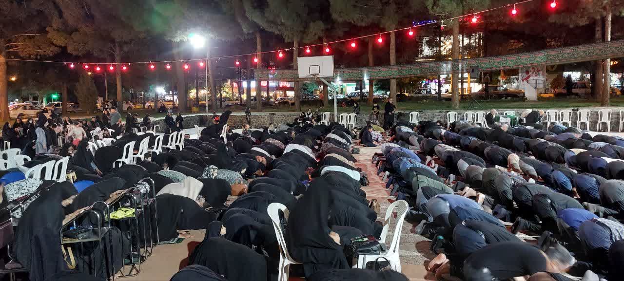 تصاویر| شب پنجم ماه محرم در هیئت آزادگان بیرجند9