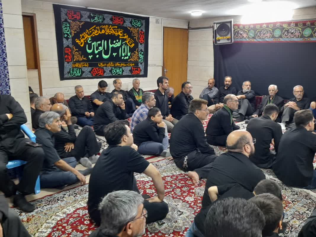 گزارش تصویری عزاداری آزادگان مشهد مقدس شب تاسوعای حسینی5