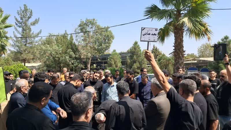 تصاویری از مراسم خاکسپاری پیکر مطهر آزاده و جانباز «مجید هدایتی»1