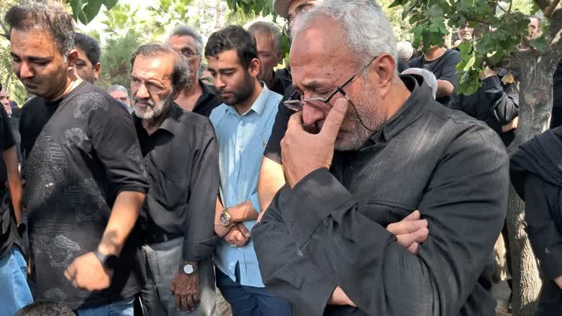 تصاویری از مراسم خاکسپاری پیکر مطهر آزاده و جانباز «مجید هدایتی»0