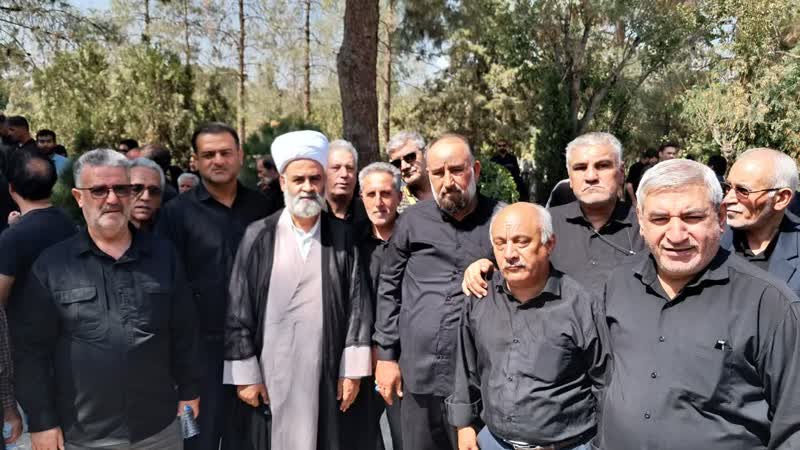 تصاویری از مراسم خاکسپاری پیکر مطهر آزاده و جانباز «مجید هدایتی»2