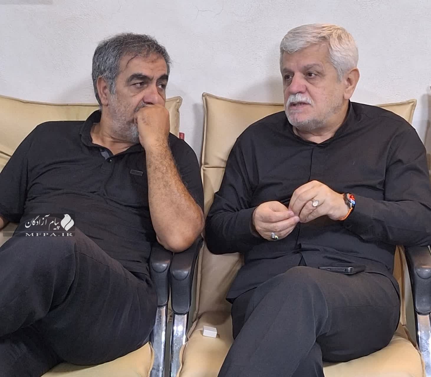 تصاویر عزاداری آزادگان در محرم 1404 7