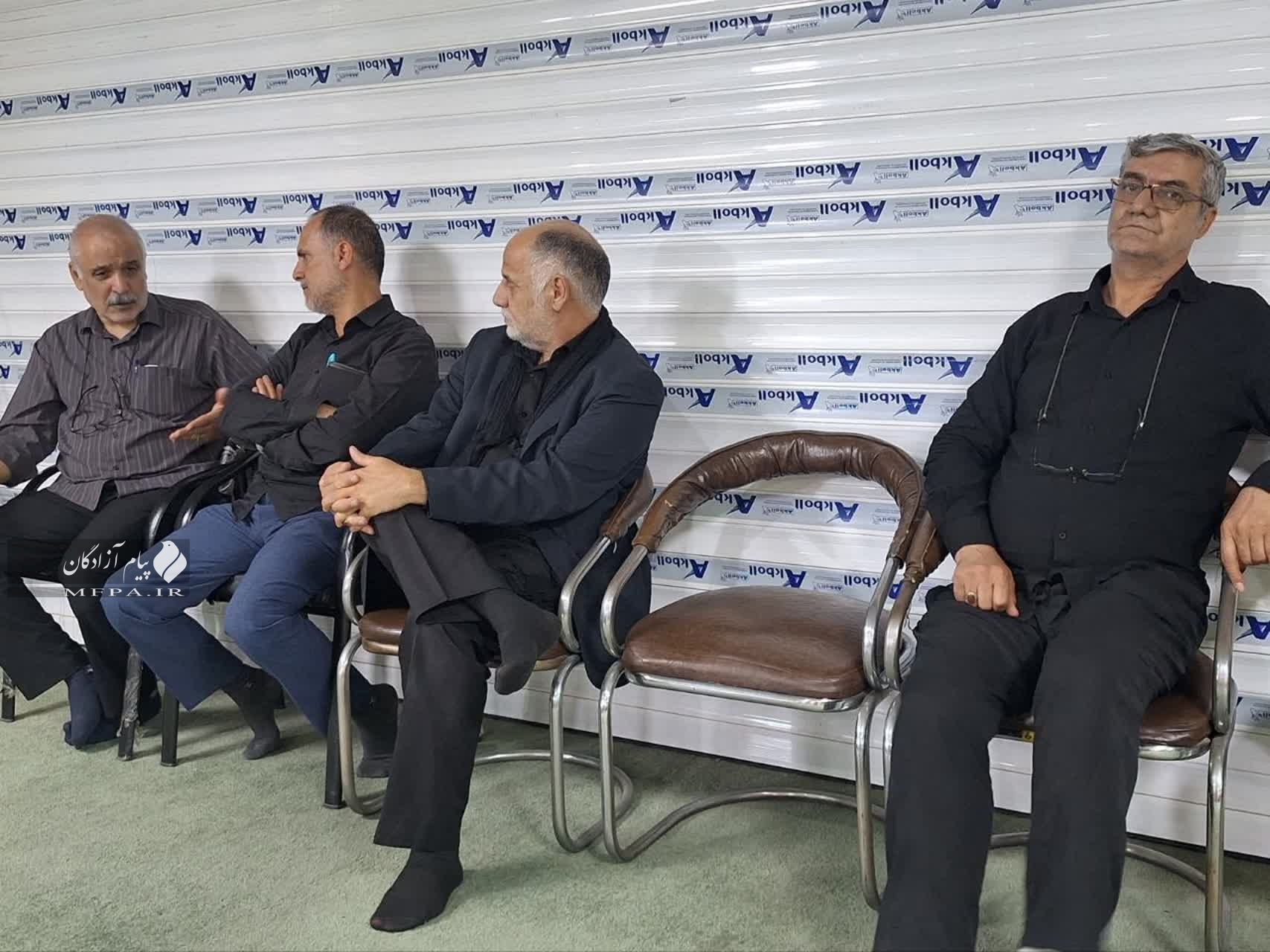 تصاویر عزاداری آزادگان در محرم 1404 10