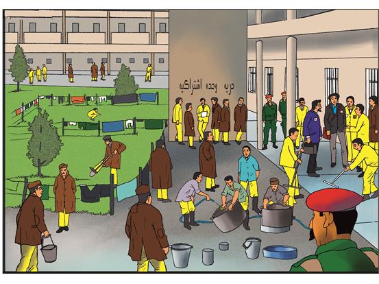 روزهای نخست اسارت در اردوگاه موصل ۴ و برنامه‌ریزی برای بقا