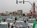 حضور بی‌نظیر آزادگان در راهپیمایی خودرویی و موتوری ۲۲ بهمن