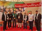 حضور قاضی‌زاده هاشمی در موکب نائب الشهید در مسیر پیاده‌روی اربعین