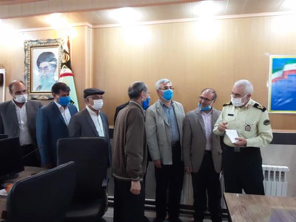 اردبیل| آزادگان با فرمانده نیروی انتظامی استان اردبیل دیدار کردند