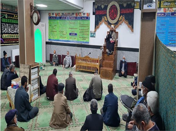 بیرجند| ویژه برنامه ایام فاطمیه در زینبیه آزادگان