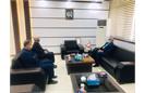 زاهدان| دیدار نماینده موسسه پیام آزادگان با مدیرکل جدید بنیاد شهید