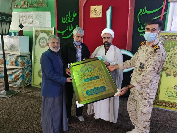 دیدار فرمانده تیپ عملیاتی امام صادق (ع) با آزاده «ملاصالح قاری»