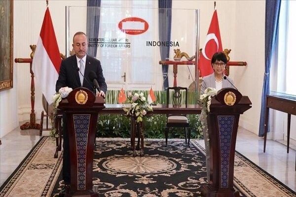 چاوش اوغلو: ترکیه و اندونزی باید در کنار هم از ارزش ها و منافعشان حمایت کنند