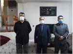 گیلان| دیدار و همدردی نماینده موسسه پیام آزادگان در تالش با آزاده سرافراز نجفی